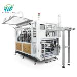 Two Turntable Paper Coffee Cup Making Machine Open Cam Gear Drive Ultrasonic