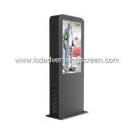 WIFI Digital Lcd Advertising Display , Lcd Signage Advertisement Floor Stand