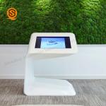 OEM ODM Salon Front Counter Acrylic Solid Surface Luxurious Hall Service
