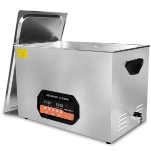 Wholesale Professional 600W Ultrasonic Cleaner with 30L Tank Size and Degas/Semi Modes for Industrial Components from china suppliers