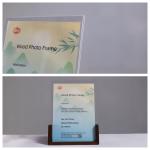 0.5 Vertical Acrylic Picture Frames Eco Friendly Personalized Acrylic Photo