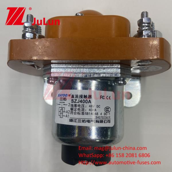 Dc Contactor Electric MZJ-50A Bulldozer Brick Factory High Current Low Voltage