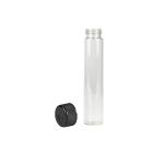 Clear Glass Preroll Tubes 120mm Length Plastic Lid Child Resistant