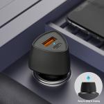 USB C Car Charger PD 20W & QC18W Fast Car Charger Adapter Dual Port Mini