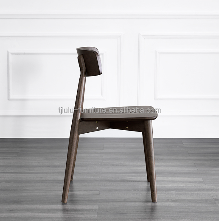 Classical Nordic Solid Wood Chairs for Dining Room Furniture Restaurant Chairs