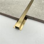 Restaurant decoration 304 316 stainless steel T profile L shape tile trim