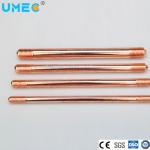 Electroplated Copper Coated SAE1010 1020 Steel Grounding Rod for Customized