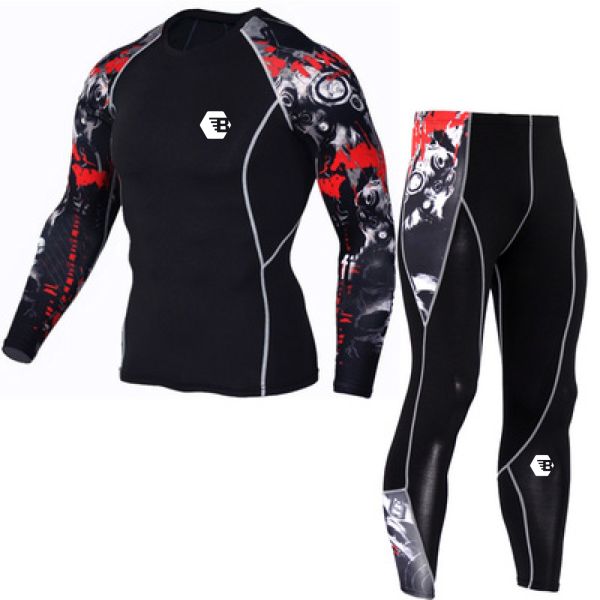 80% Polyester 20% Spandex MMA Rash Guard with Customized Sublimation Logo Light Weight Breathable Sportswear