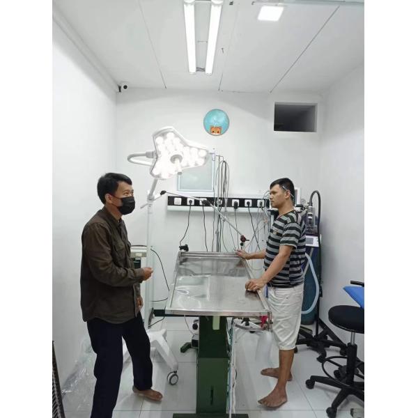 EXLED300M Mobile Examination Light Portable Floor Standing Surgical Operating Lamp