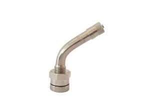 Wholesale Nickle Plated Brass Bolt In Valve Stem , Bend 60 Degree Truck Valve Stem TR543D from china suppliers