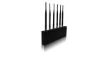 Black Cell Phone Scrambler Device For Wifi / Bluetooth / Wireless Vedio