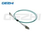 Telecom/Data Center LC OM3 MPO Fiber Optic Patch Cord with PVC/LSZH Jacket