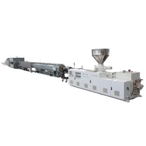 Wholesale PVC Pipe Making Machine / Plastic Pipe Extrusion Line 200 - 400mm from china suppliers