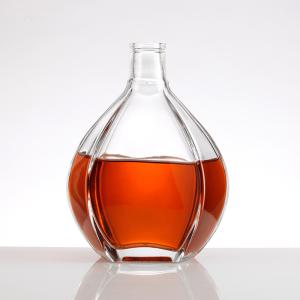 Wholesale Customized Manufacture Vodka Whiskey Glass Bottles for Alcoholic Beverages Customized from china suppliers