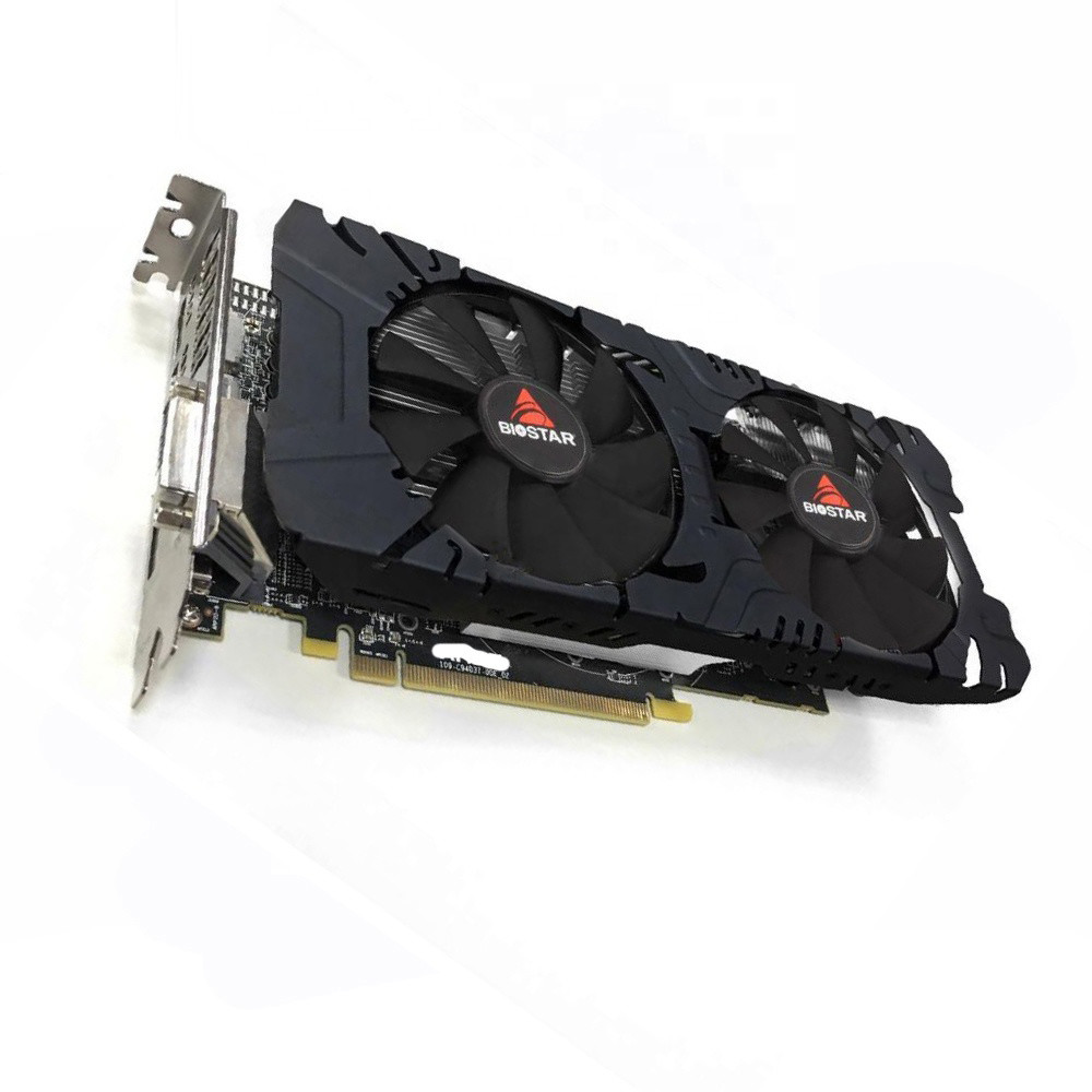 Dual Cooling BIOSTAR Radeon RX 580 8GB GDDR5 256bit Graphics Card