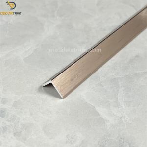 Wholesale Tile Corner Guard Wall Corner Protector Strips Coffee Color 2.5 Meters Length from china suppliers