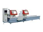 Aluminum Windows Frame Cutting Machine / CNC Double Head Mitre Saw