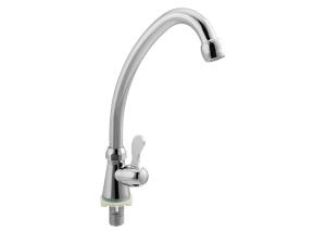 Wholesale Durable Modern Single Handle Kitchen Faucet High Neck Ceramic Cartridge from china suppliers