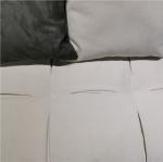 Tufted Button Fabric Living Room Sectional Couch White Sofa Loveseat Furniture