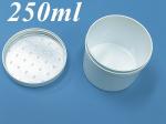 9oz 18oz 35oz PP Cosmetic Jar Translucent ointment Cosmetic Jars With Lids