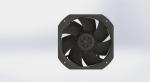 Blade 175mm Power 102W High Temperature Resistance Of 60℃ EC Axial Fan