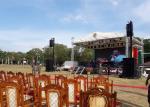 P4.81 Outdoor Rental Curved Led Screen 500mmX500mm Led Panel 2 Years Warranty