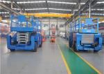 GTJZ1412HD Hydraulic Scissor Lift Platform 2 Max Occopancy Excellent Mobility