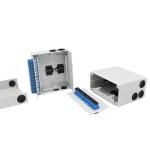 Fiber Optic Splicing Metal Box Din-Rail And Wall Mounting Enabled 12 Sc Upc