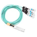 QSFP28-4SFP28-AOC20M 20m (66ft) 100G QSFP+ to Four 25G SFP28 Active Optical