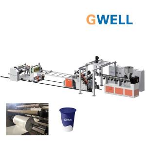 Wholesale PP Blister Sheet Extrusion Line PP Thermoforming Extrusion Process Blister Sheet Making Machine from china suppliers
