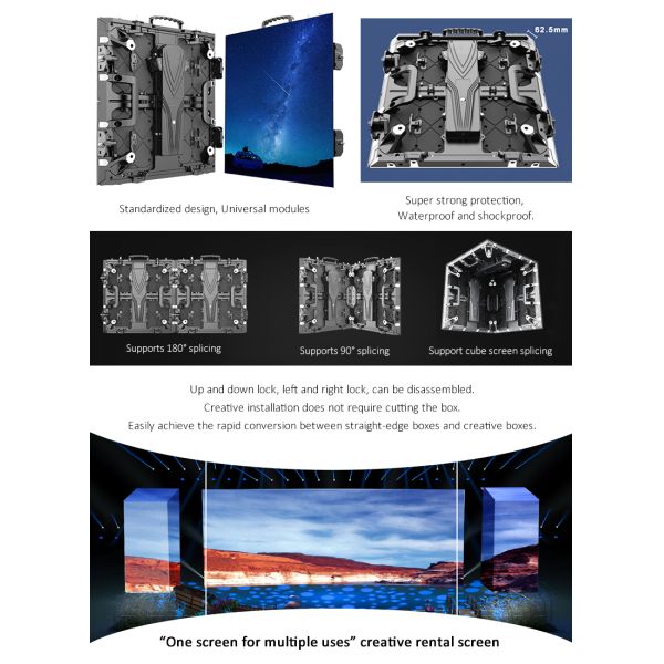 LED Stage Decoration Background Display Screen Big Concert Large LED Screens for Concerts Stage
