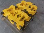 Forging Rail Clamps Forged Production 45 Steel With Bolts Rail Joint Clamp