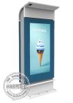 70" Double Sided IP65 Digital Signage Kiosk With Web Camera