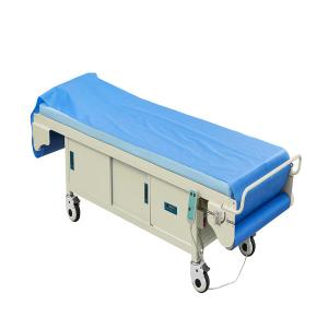 Wholesale Automatic Hospital Patient Bed Sheet Changing Examination Couch With Cabinet ODM durable medical equipment from china suppliers