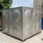 Stainless Steel Panel Metal Water Storage Tank For Manufacturing Plants SS304