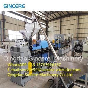 Wholesale Polypropylene Waste Plastic Pelletizing Line Scraps Recycling Granulation Machinery from china suppliers