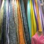 Pure Color Double Gauze Moss Crepe Fabric 60" Polyester Crinkle Fabric Plain