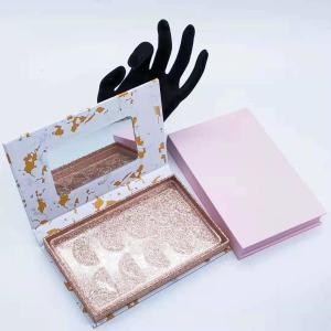 Wholesale Custom Rigid Magnetic Box Color Printing for False Eyelashes Packaging from china suppliers