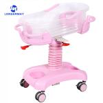 Factory 3 Function Hydraulic Infant Medical Bed ABS Plastic Babies Hospital Crib