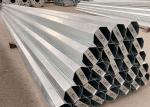 Octagonal Shape Transmission Pole Hot Dip Galvanized Electric Light Pole