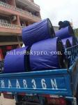 Industrial Transmission Portable Conveyor Belt With Nylon / Rubber Material ,