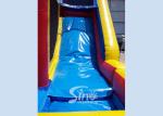 Outdoor Kids princess theme wet inflatable combo bounce house with slide from