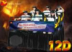 Hydraulic / Electronic 12D Cinema Theatre Simulator With 6 DOF Dynamic Platform