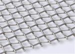 Crimped Type Woven Wire Fabric Decorative Metal Facade Mesh For Curtain Wall