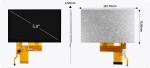 5 Inch Tft Lcd Capacitive Touch Screen High Bright 800x480 Resolution Rgb