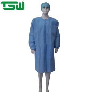 Wholesale Alcohol Resistant PP SMS Disposable Lab Coats from china suppliers