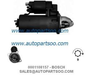 Wholesale 0001108157 0001108190 - BOSCH Starter Motor 12V 1.4KW 9T MOTORES DE ARRANQUE from china suppliers