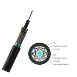 96 Core G652D Fiber Optic Cable Cord With PE Sheath Steel Wire GYTS