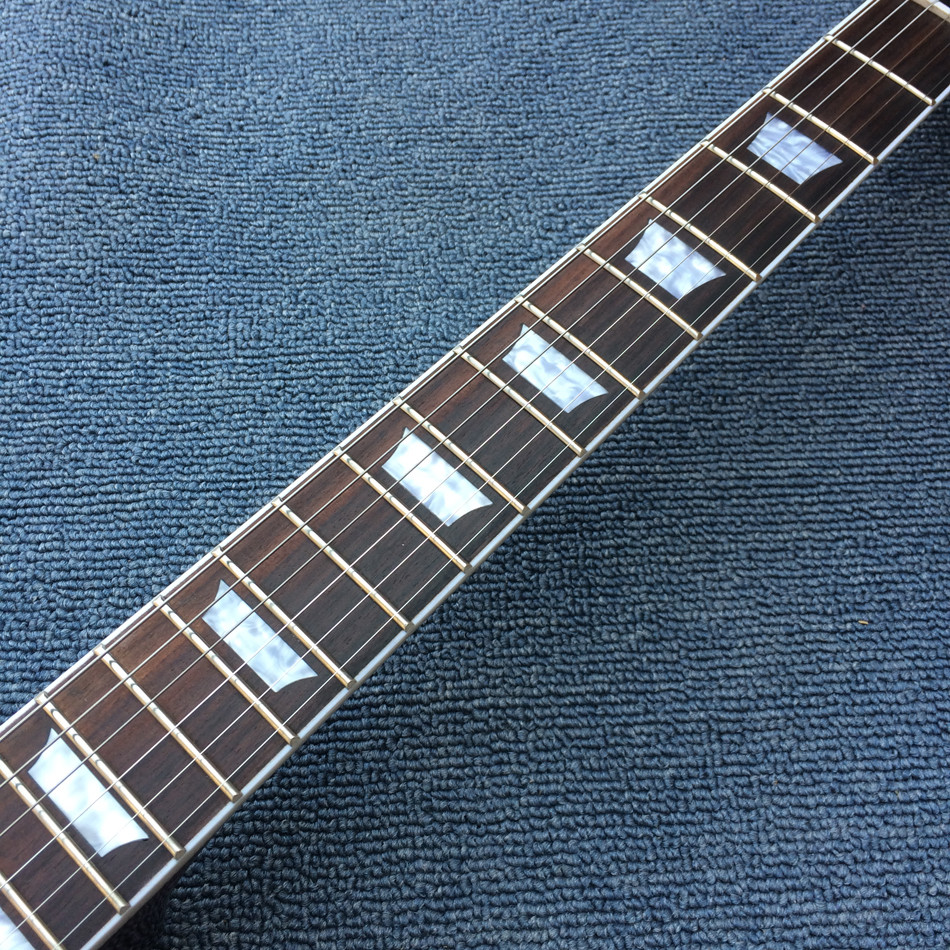 High quality Custom LP electric guitar,Quilte Maple top ,Rosewood fingerboard