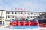 Hot Red 5K Insane Inflatable Obstacle Course For Running Race , Sling Shot 5K
